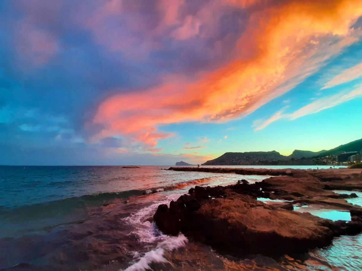 Atico Calpe Primera Linea De Playa 외부 사진